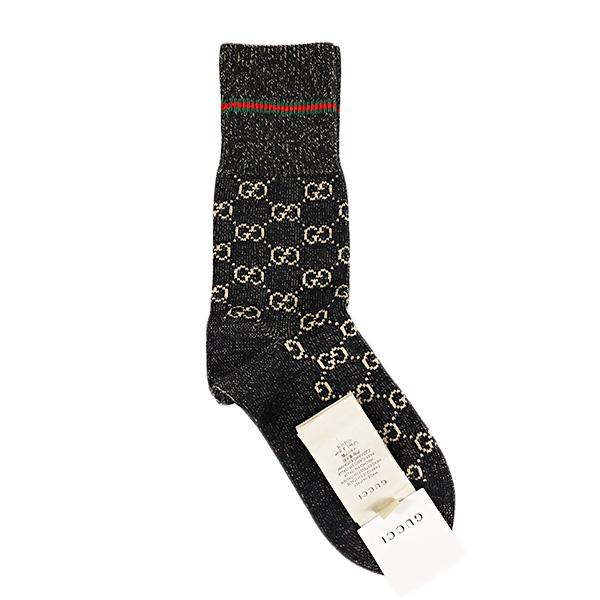 GUCCI（グッチ） ソックス ウェブ GGコットン 572266 4G056 メンズ