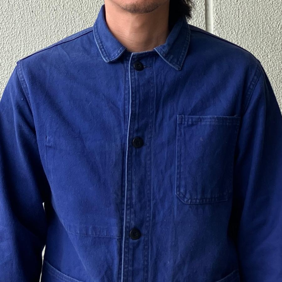 USED 80'S ユーロワークジャケット フランス製 WORK JKT カバーオール