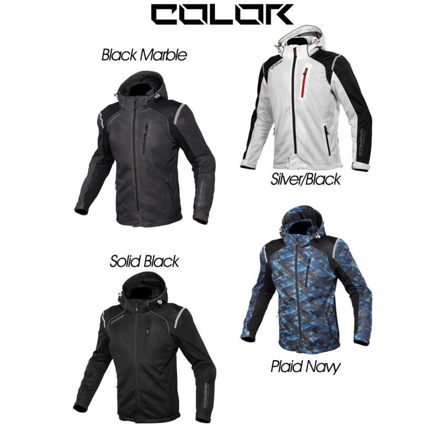 レディースバイクジャケットフード脱着可能 女性用 春夏 KOMINE コミネ