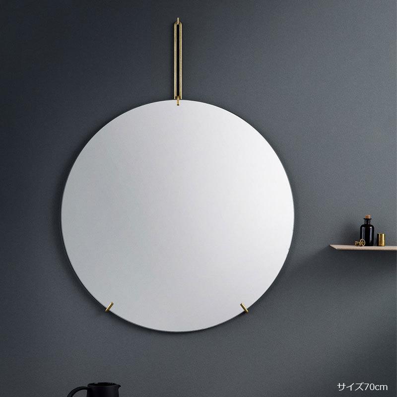 MOEBE Wall Mirror 50cm(ウォールミラー）ブラス（真鍮） 壁掛けミラー