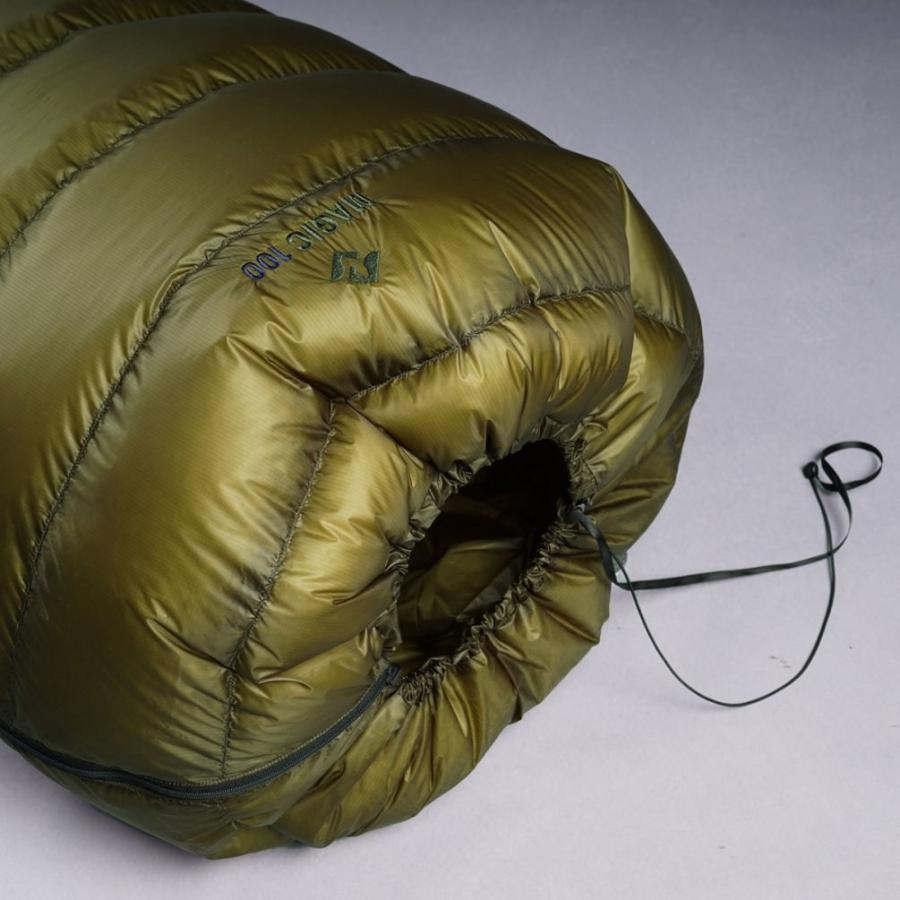 CUMULUS キュムラス MAGIC100ZIP 240gジップ付き 超軽量 コンパクト