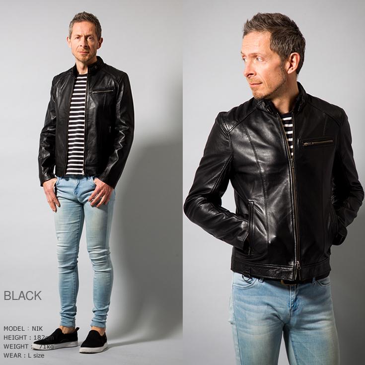 Liugoo Leathers 【20周年記念20%OFFクーポン】レザージャケット 本革