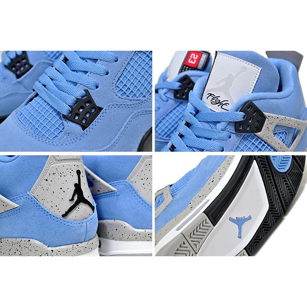 Jordan NIKE AIR JORDAN 4 RETRO UNIVERSITY BLUE university blue