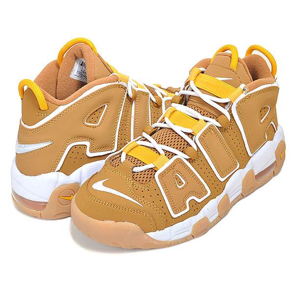 エア モア アップテンポ NIKE AIR MORE UPTEMPO (GS) wheat/white
