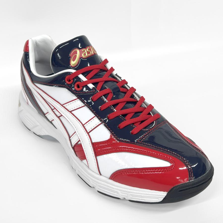 ASICS（アシックス） 【サイズ交換送料無料】ネイビー×レッド 野球