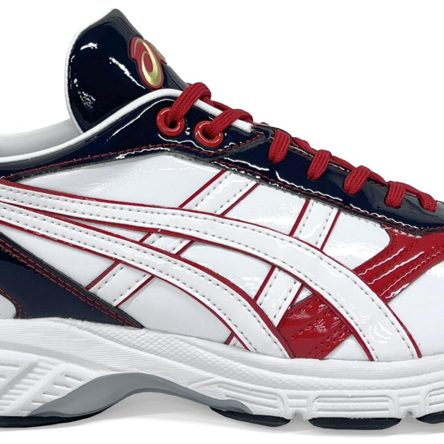 ASICS（アシックス） 【サイズ交換送料無料】ネイビー×レッド 野球