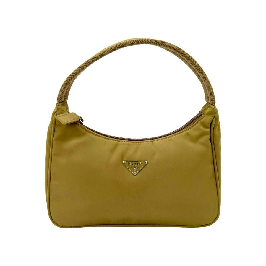 PRADA（プラダ） 極 美品 三角ロゴ プレート 金具 テスート ナイロン