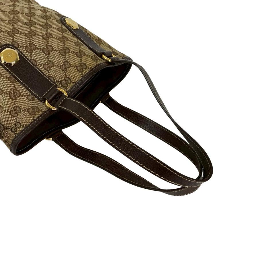 GUCCI（グッチ） 極 美品 GG キャンバス レザー 本革 キャンバス ミニ