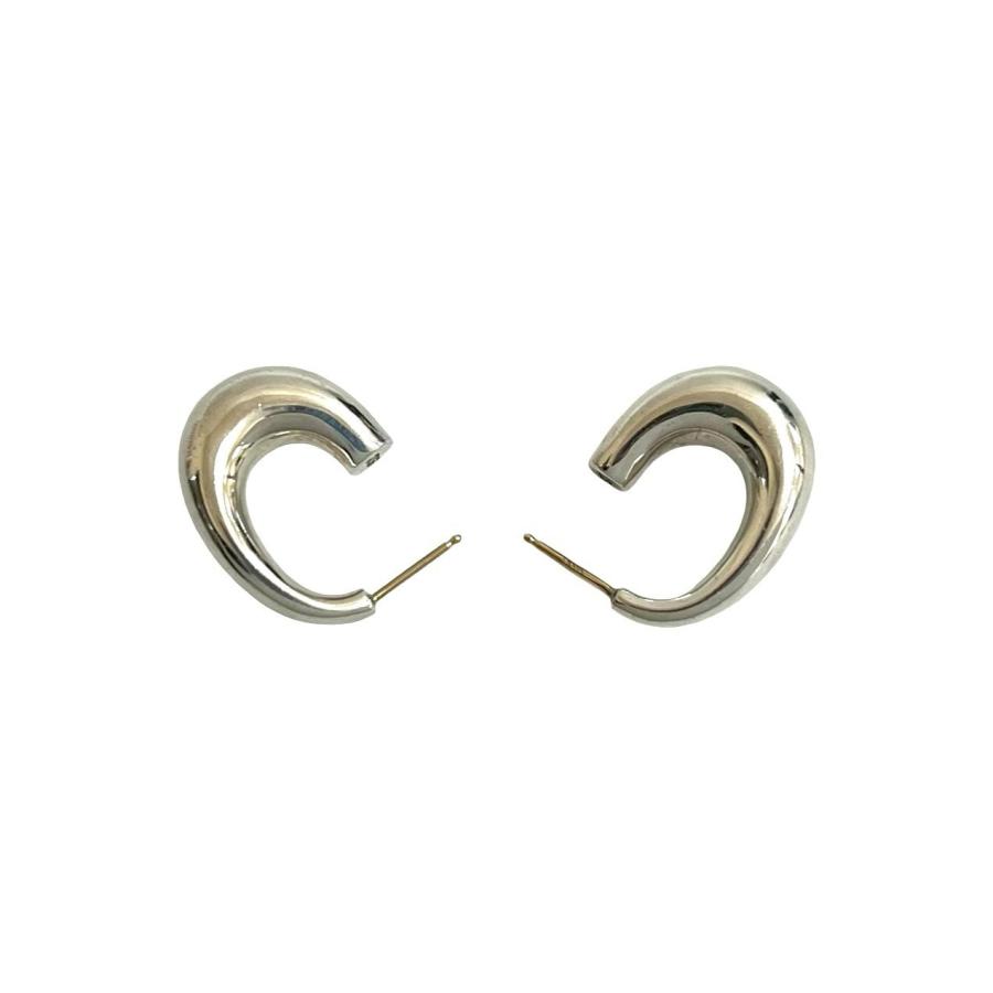 TIFFANY&Co.（ティファニー） 極 美品 ハーフフープ Jフープ ピアス