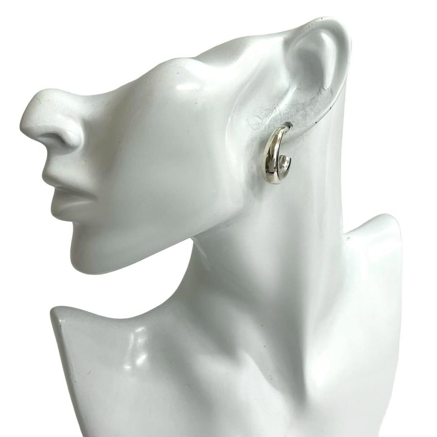 TIFFANY&Co.（ティファニー） 極 美品 ハーフフープ Jフープ ピアス