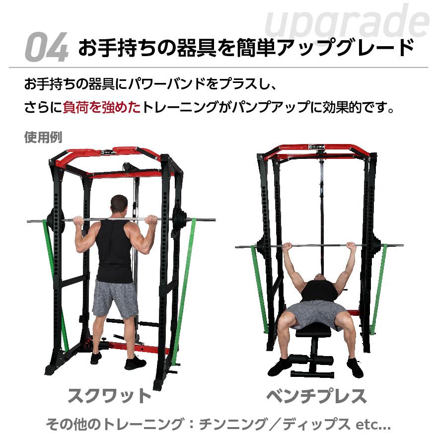 Mad Bull（マッドブル） トレーニングチューブ 4本セット 懸垂チューブ