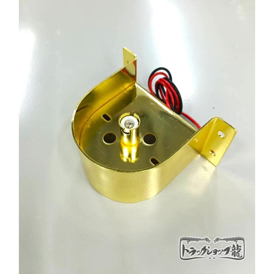 レトロ 水中花ライト 【ブルー】 金メッキステー 水中花ランプ マルチ