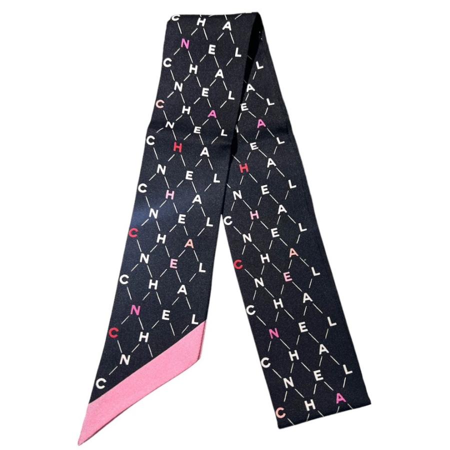 CHANEL（シャネル） ヘアバンド スカーフ スリム バンドゥ CCマーク