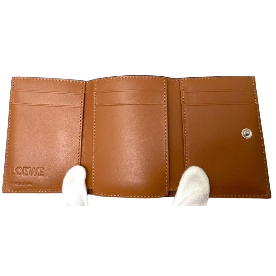 LOEWE（ロエベ） 折財布 財布 アナグラム トライフォールドウォレット