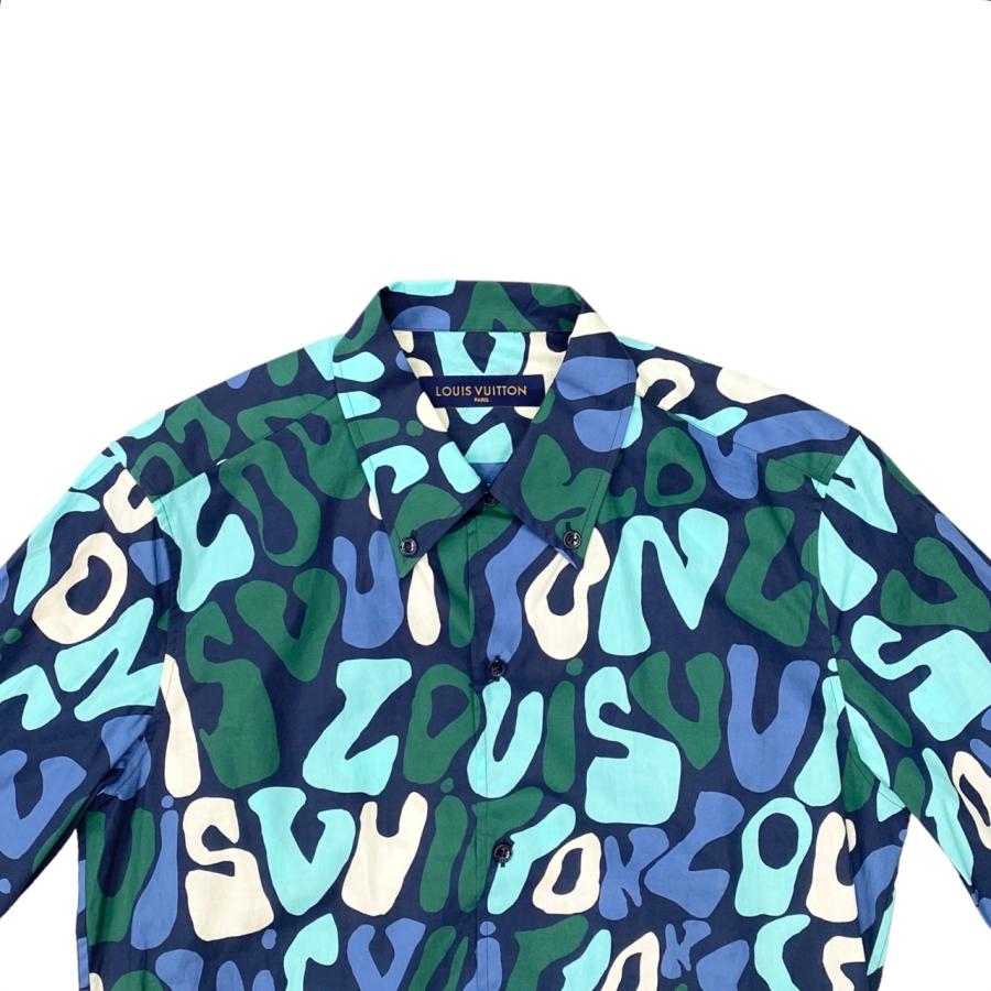 LOUIS VUITTON（ルイ・ヴィトン） 長袖シャツ グラフィック ロゴ総柄