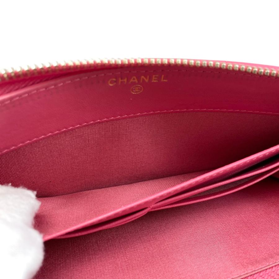 CHANEL（シャネル） 長財布 ロングジップ ラウンドウォレット AP1590