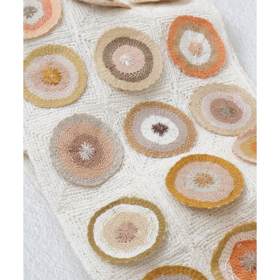 SALE】sophie digard ソフィーディガール サークルモチーフ リネン