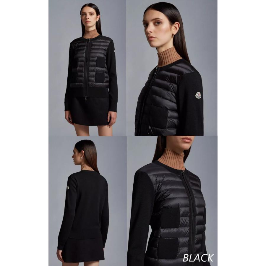 MONCLER（モンクレール） PADDED WOOL CARDIGAN ウールカーディガン