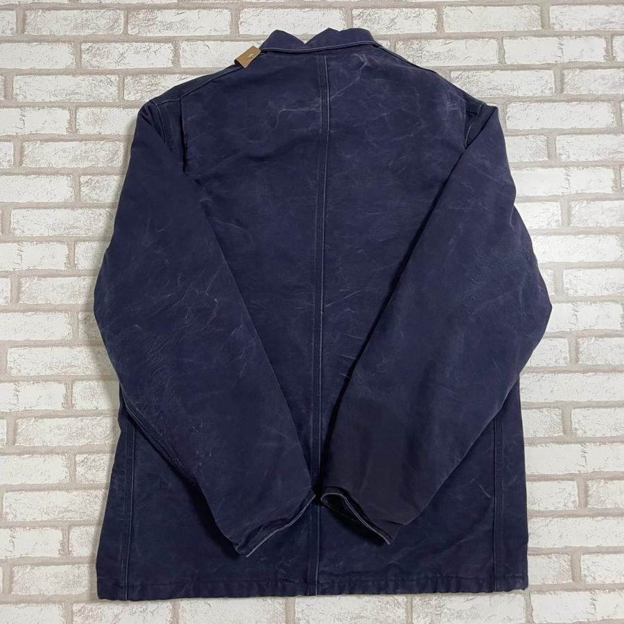 Carhartt（カーハート） ダックジャケット 古着 ネイビー XL サイズ