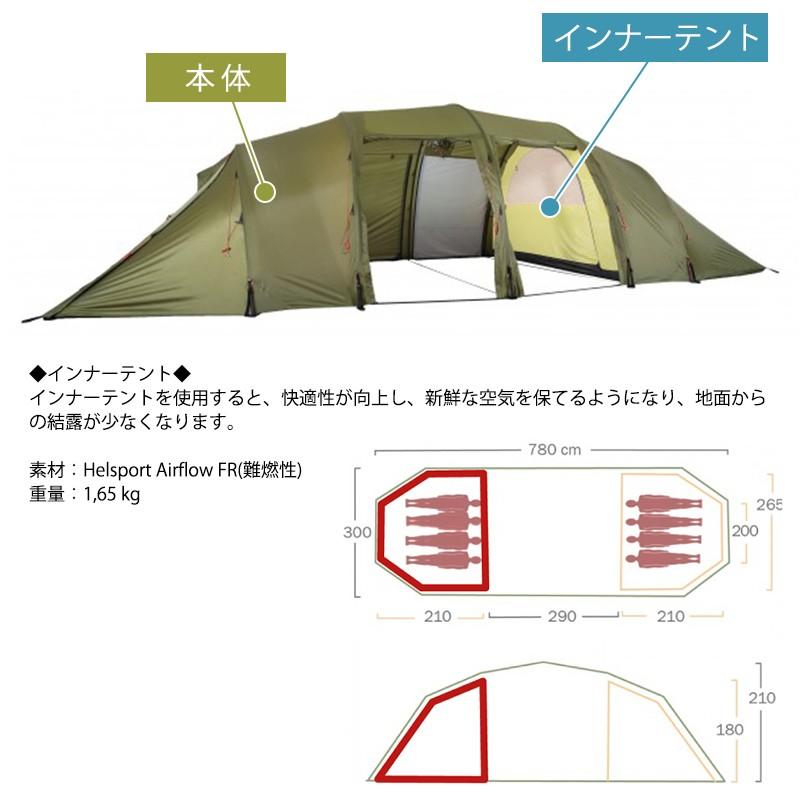 Helsport（ヘルスポート） 北欧生まれの高機能テント Valhall
