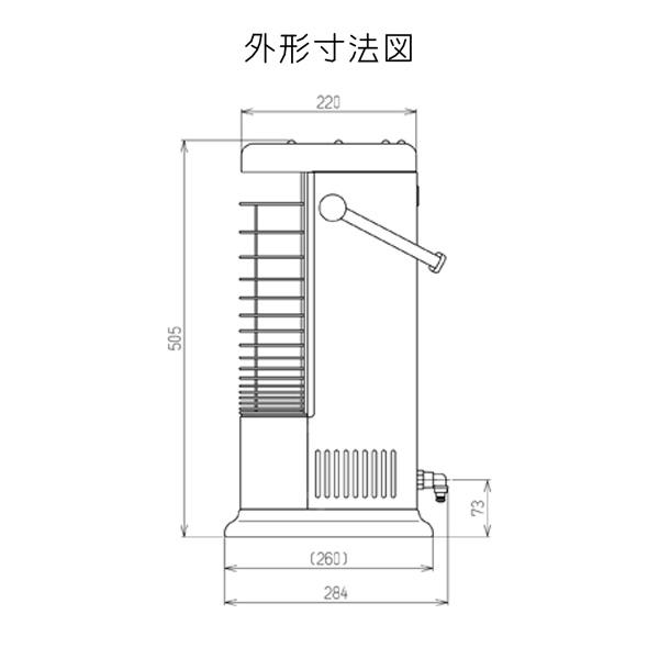 リンナイ（Rinnai） ガスストーブ R-852PMS3(D) 都市ガス12A/13A用