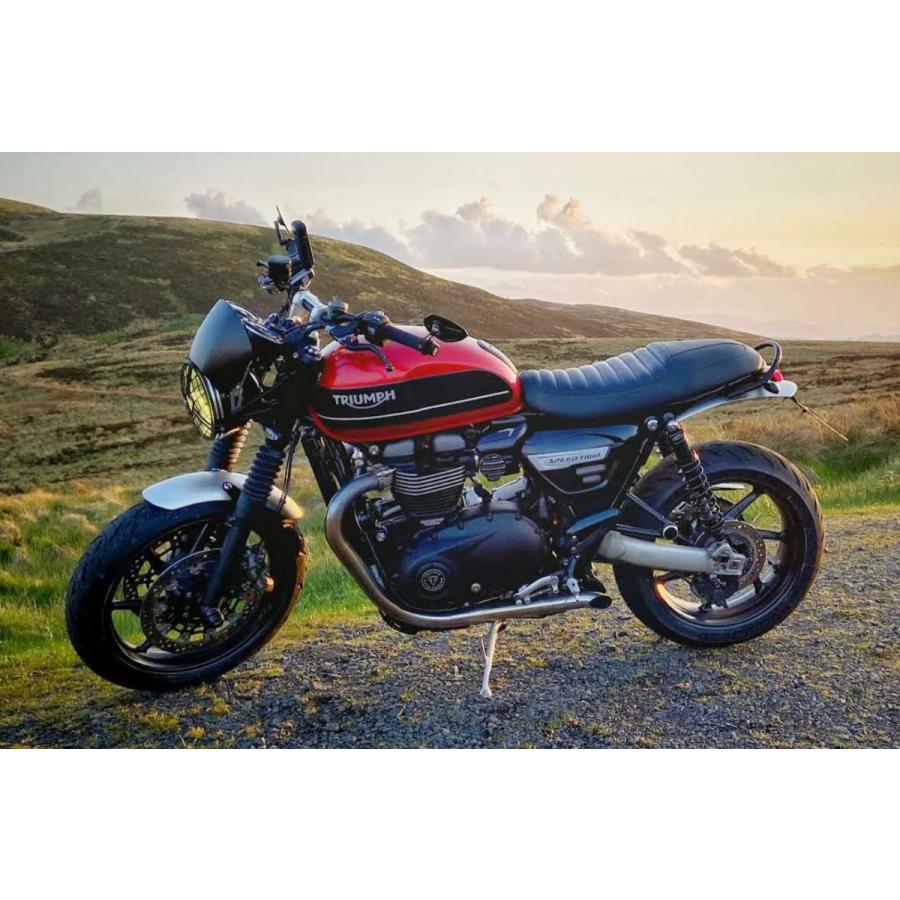 トライアンフ スピードツイン1200 ドラッグパイプ スリップオン