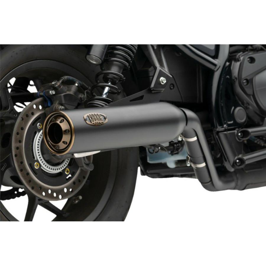 レブル1100 スリップオンマフラー ブラック ブロンズチップ COBRA
