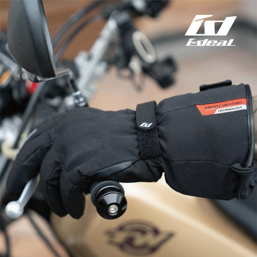 山城（YAMASHIRO） IDEAL アイディール バイク用 電熱グローブ ID-205