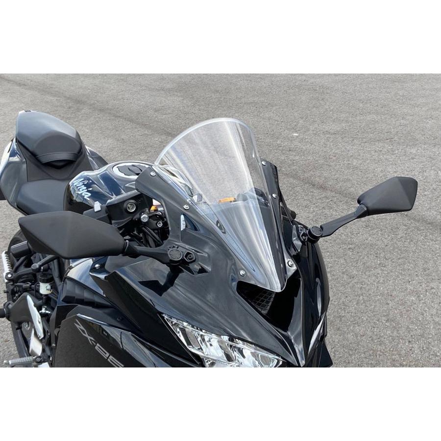 ACRYPOINT ZX-25R ストリートタイプスクリーン （クリア） 140281