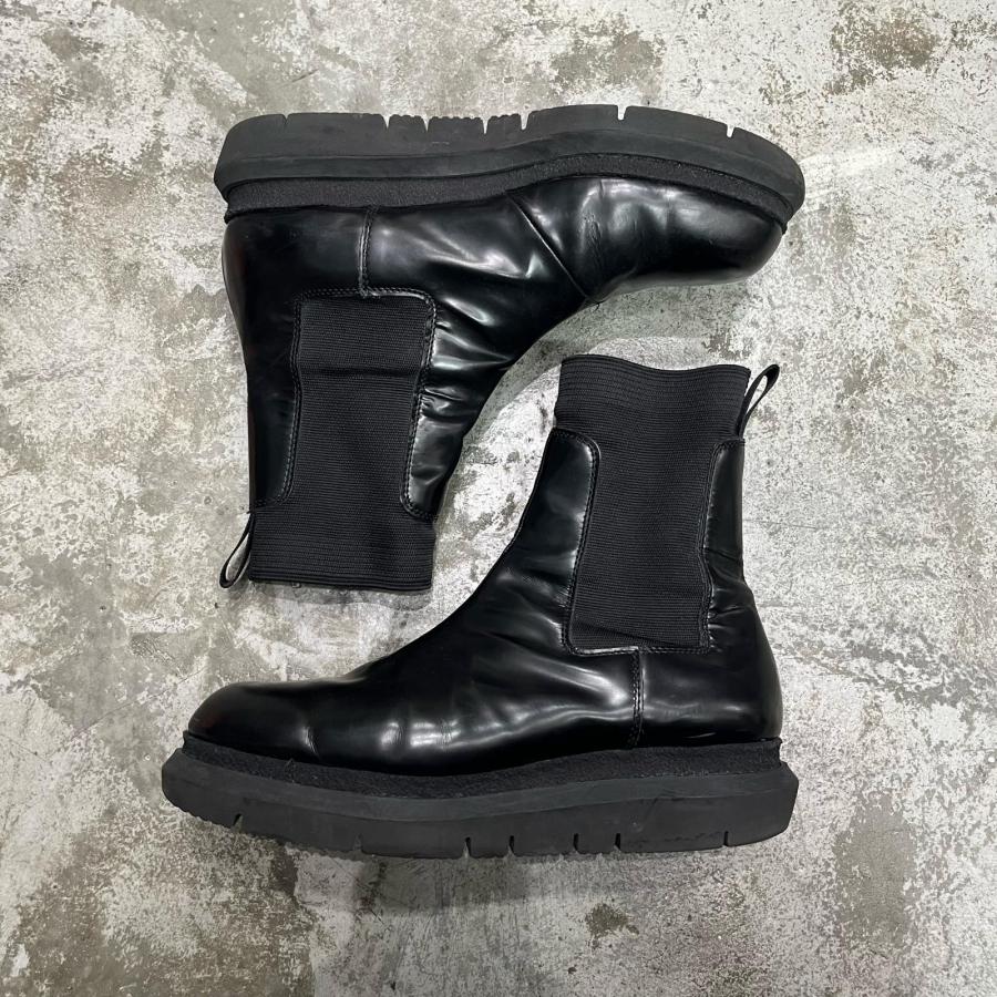 sacai（サカイ） チェルシー サイドゴアブーツ レザーブーツ レザー