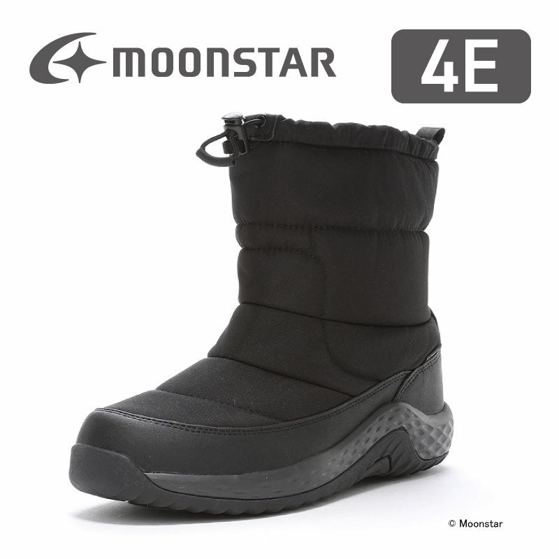 MoonStar（ムーンスター） ブーツ 防水 防滑 幅広4E メンズ ウィンター