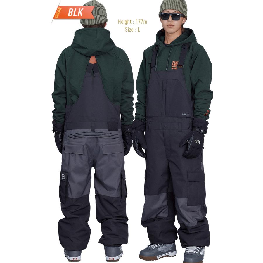 ROME SDS 正規品 23-24 ROME SDS ローム BAGGY CARGO BIB PANTS バギー