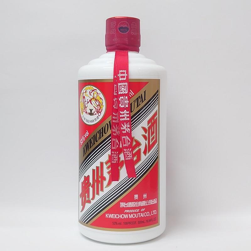 貴州茅台酒(マオタイ酒) 天女ラベル 2021年 箱付 正規品 白酒 53