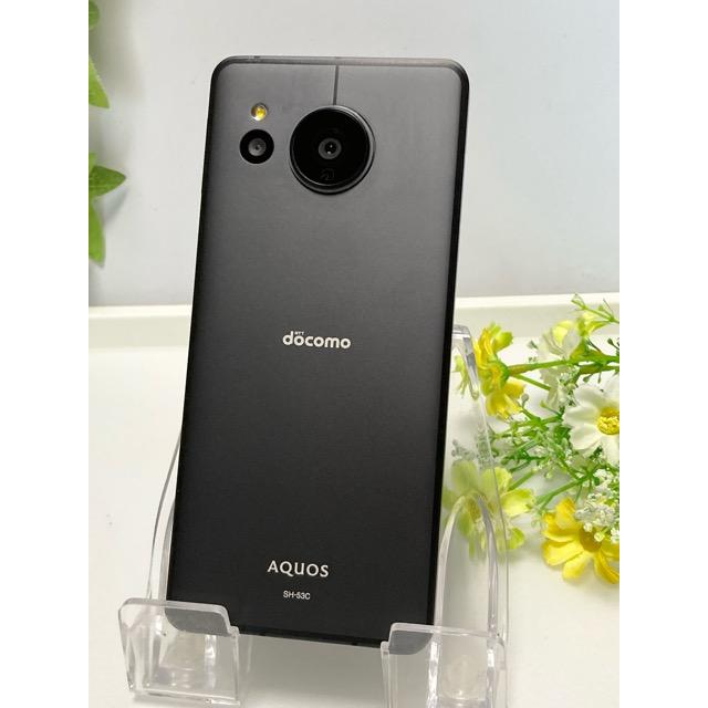 AQUOS sense sense7 SH-53C ブラック☆ docomo SIMフリー ROM 128GB