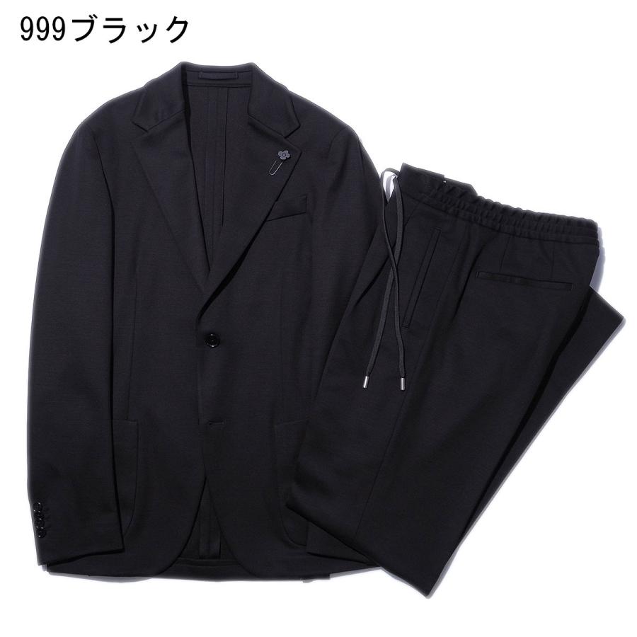LARDINI（ラルディーニ） コットンウールナイロン ジャージースーツ