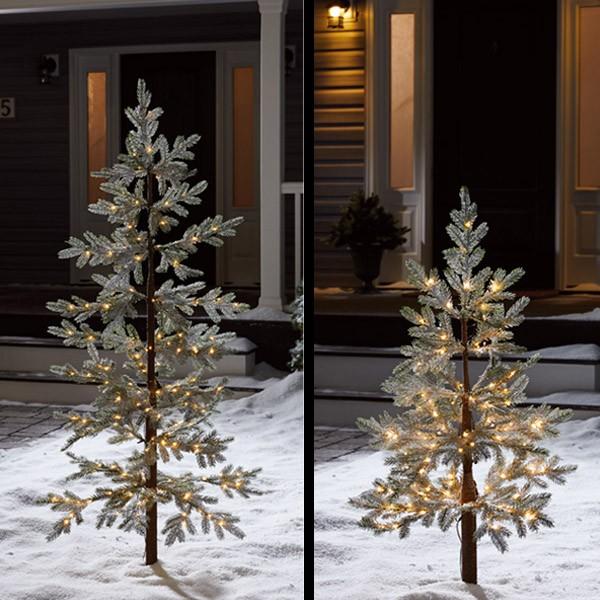 ブランチツリー スノー 180cmサイズ 屋外 イルミネーション ブランチ