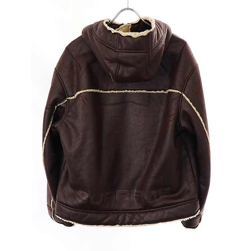 Supreme（シュプリーム） 23AW Faux Shearling Hooded Jacket フェイク