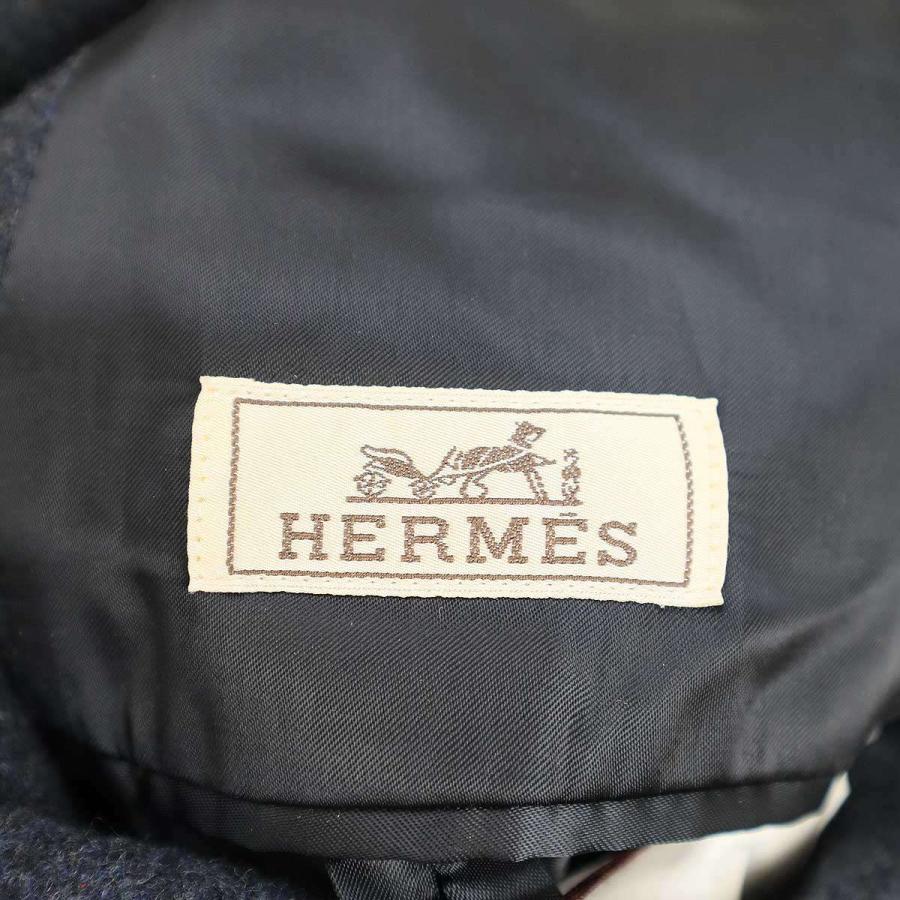 ヘルメス（サントリー） HERMES エルメス ウールカシミヤチェスター
