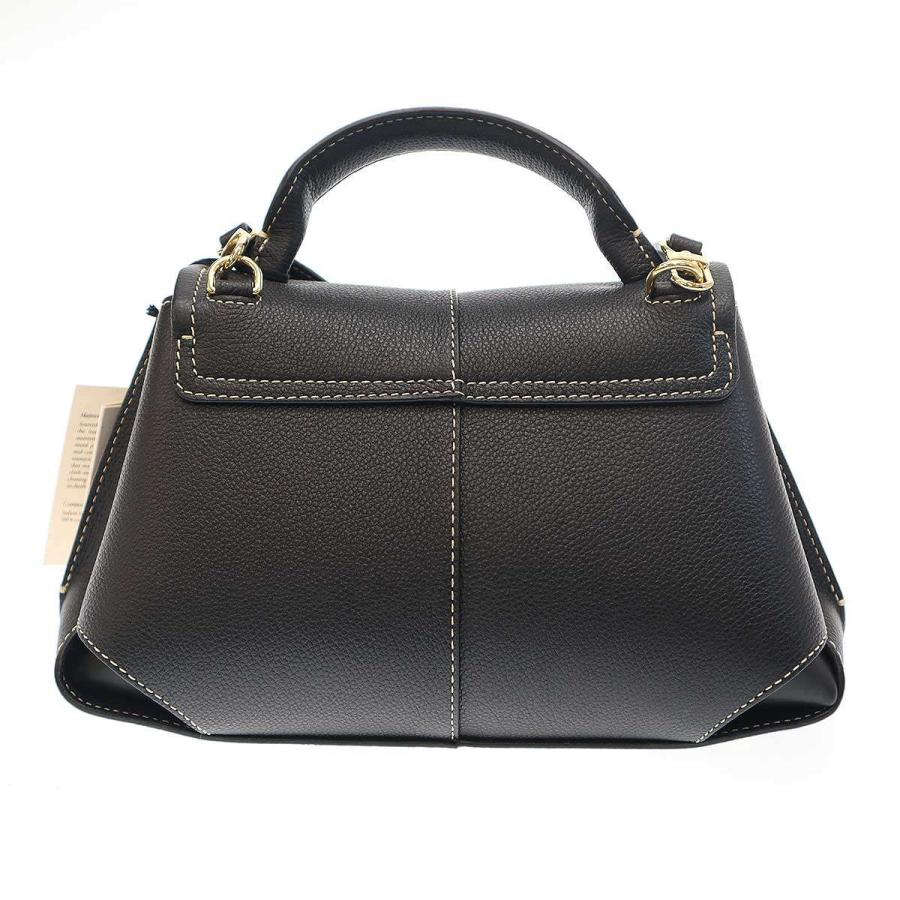POLENE（ポレーヌ） Mokki Mini レザーショルダーバッグ ブラック