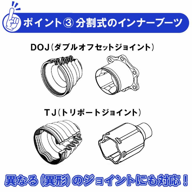 スイフト ZC32S スズキ ミヤコ Mタッチ アウター側 分割式ドライブ