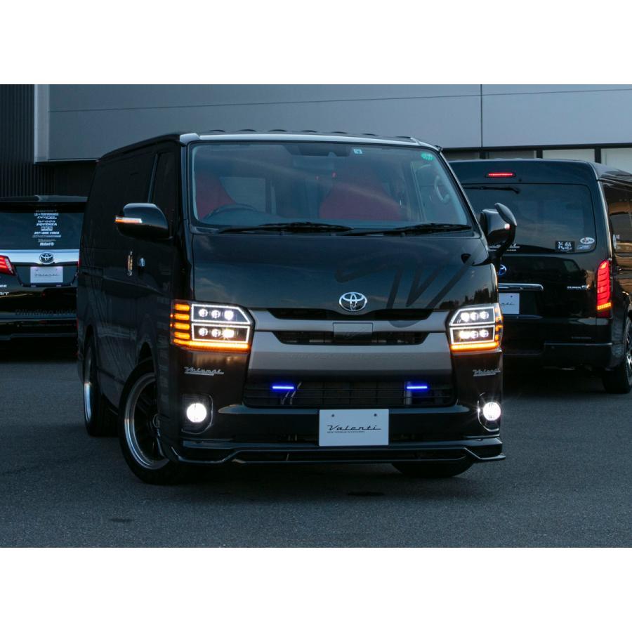 ヴァレンティ（VALENTI） ハイエース用6眼LEDヘッドランプ ジュエル