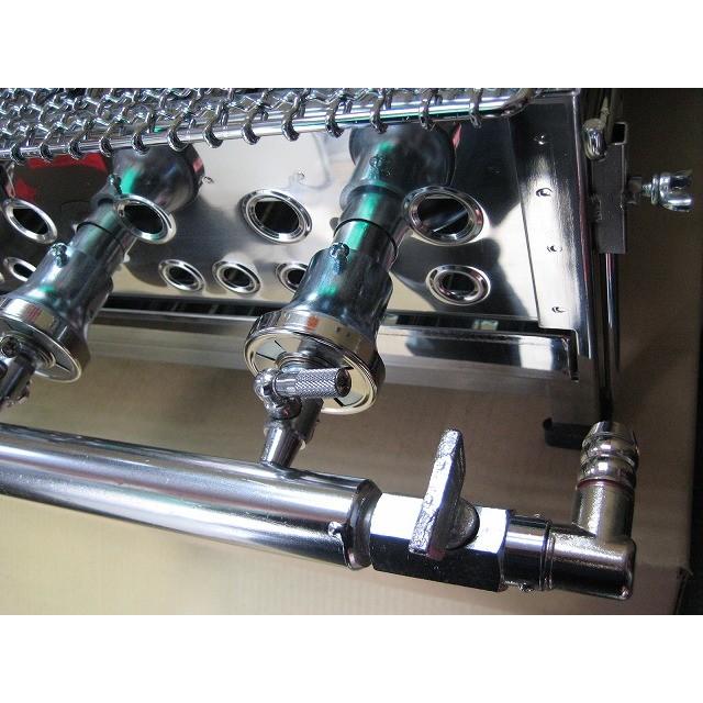 AKS 業務用 ガス式 網焼き器（焼物グリラー） BY-5 横幅740x奥行355x高