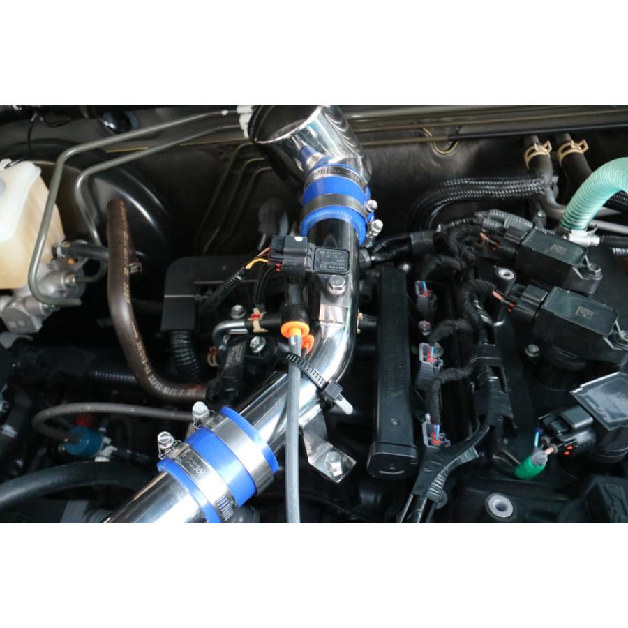 ジムニー JB64 センサー取付部 インテークパイプ : メタルワークス