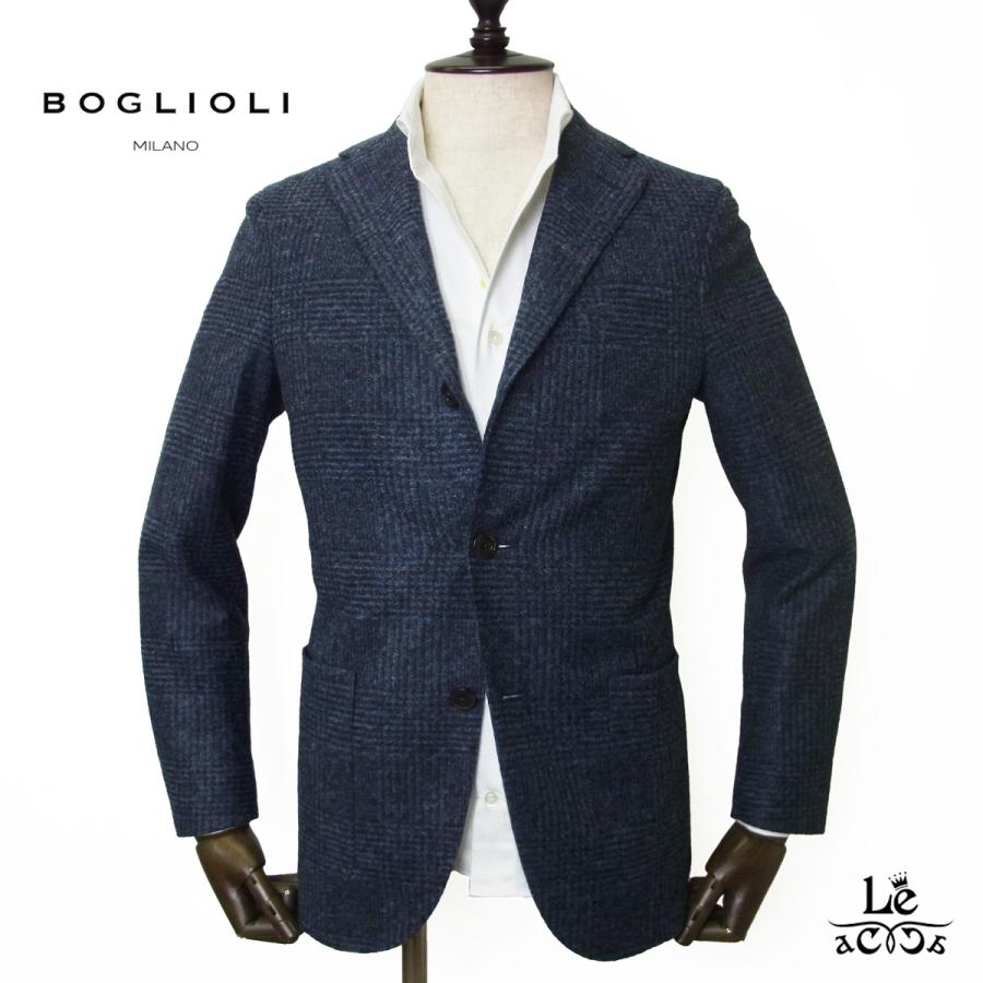 BOGLIOLI（ボリオリ） シングル ジャケット DOVER グレンチェック