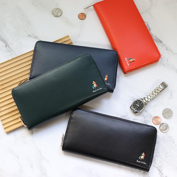 Paul Smith（ポール・スミス） メンズ ファスナー長財布 財布 マーケ