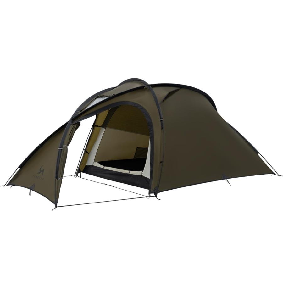 Color:グリーン TOMOUNT ソロテント ドームテント 軽量 2ルームテント