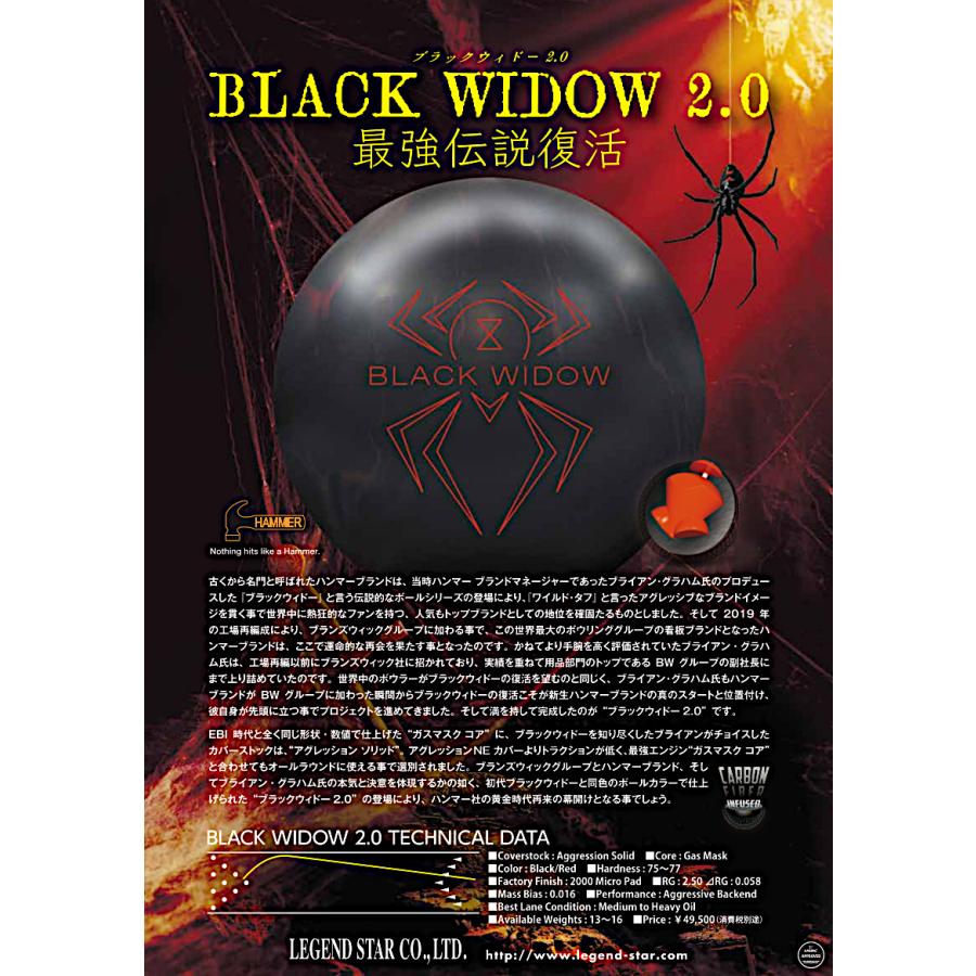 ブラック ウィドー 2.0 Hammer / Black Widow : メビウス ストア