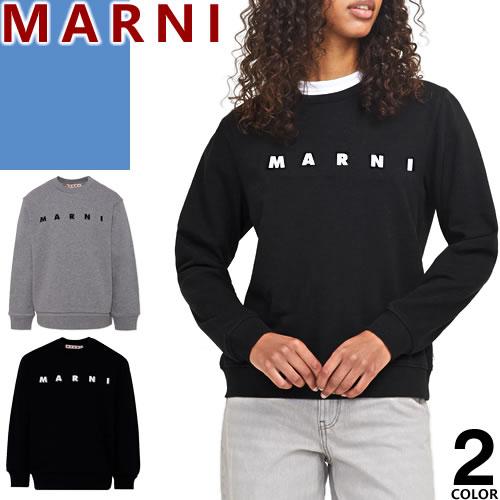 MARNI（マルニ） トレーナー スウェット レディース ロゴ プリント