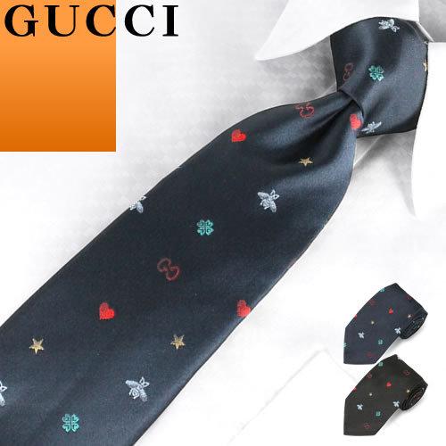 GUCCI（グッチ） ネクタイ レギュラータイ GG柄 蜂柄 ブランド 高級