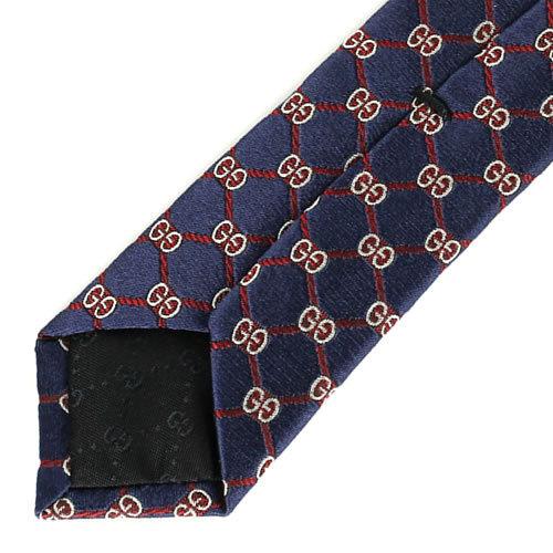 GUCCI（グッチ） ネクタイ レギュラータイ GG柄 菱形格子柄 ブランド